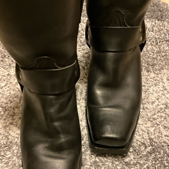 Durango Black Harness Boots - Picture 2 of 8